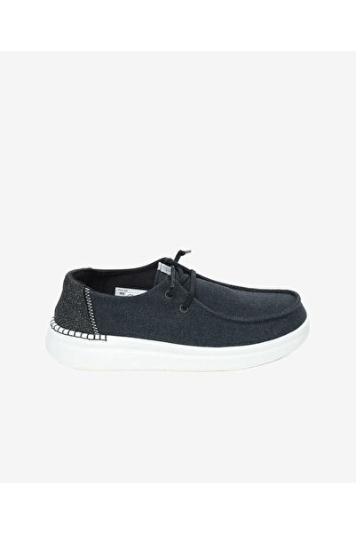 HEY DUDE Heydude Kadın Siyah Sneaker Ayakkabı 5Y2UA59186