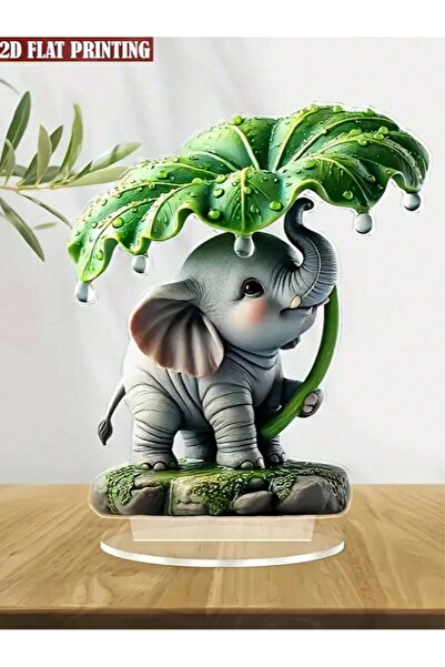 Choice1 C 1PCS Bohemian Style Elephant Home Decoration Statue Paired With Lot...
