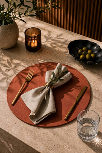 desenizmir American Serve Tile Plate