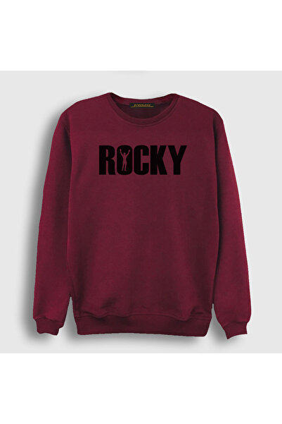 Presmono Unisex klaret crvena majica sa logotipom filma Rocky 250037tt