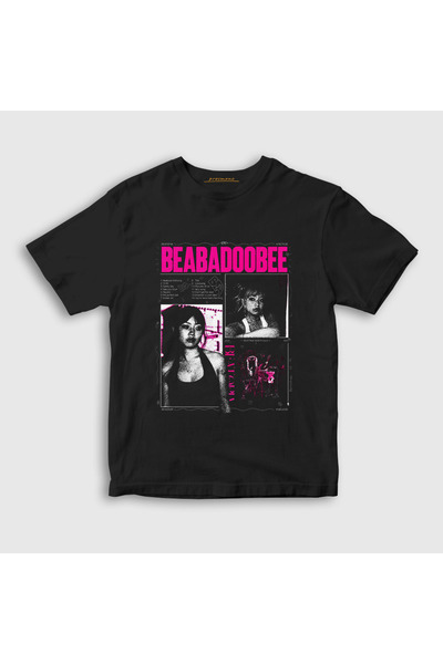 Presmono Unisex Kids Black Beatopia Beabadoobee Beatrice Bea Kristi T-Shirt 5...