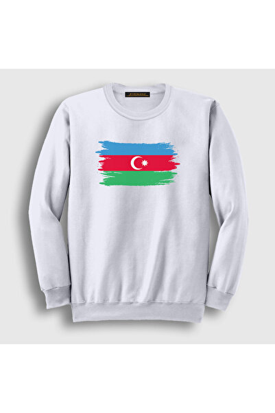 Presmono Unisex majica sa bijelom zastavom Azerbejdžana 536498tt