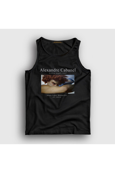 Presmono Unisex crna majica Alexandre Cabanel - Slikar palih anđela 484658tt
