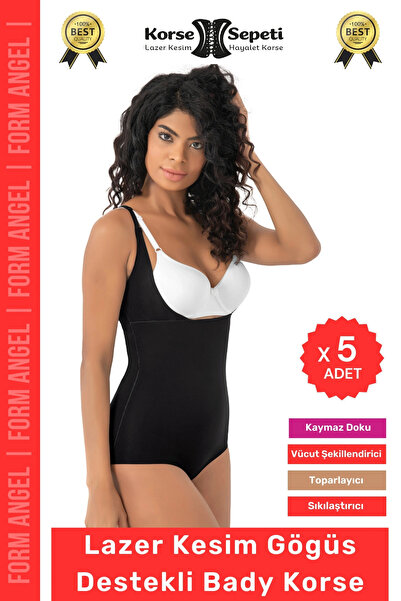Denguva # Corset Anti-Slip 2 Size Reducer Non-Marking Laser Cut Body Corset w...
