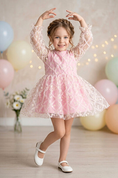 Baby Animals Baby Girl Dress Girls' Dress Birthday Party Wedding Tutu Tulle L...