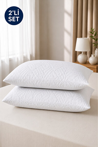 viscolog 2 Li İtalyan Microfiber Orta Sertlikte Boyun Destekli Rahat Nefes Al...