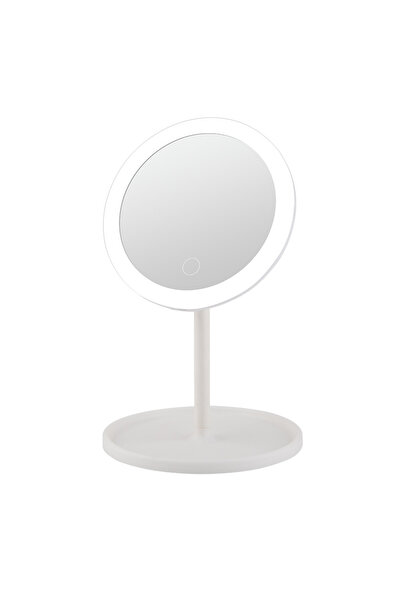 Choice WHITE Light up your beauty routine: LED cosmetic mirror with dimmable,...