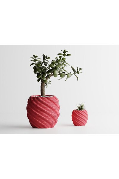 Sani Ghiveci decorativ Sani, Roma 120 x 120 x 109 mm, Roz