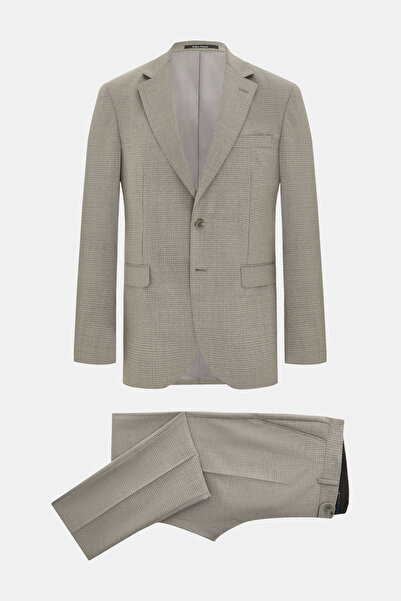 W Collection GRİ DÜĞMELİ TAKIM ELBİSE