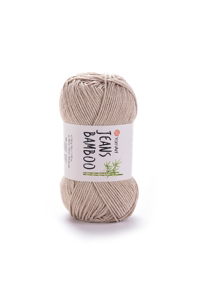 Yarnart Yarn Art Jeans Bamboo Hand Knitting Yarn, Stone Color-129