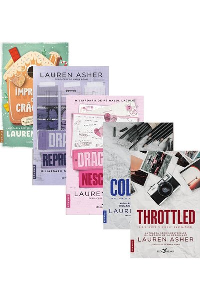 Editura Leda Pachet Laure Asher 5 volume Modern Romance