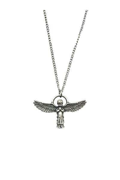 Herşey Nota Children's Angel Figured Unisex Necklace – Pureness and Protectio...