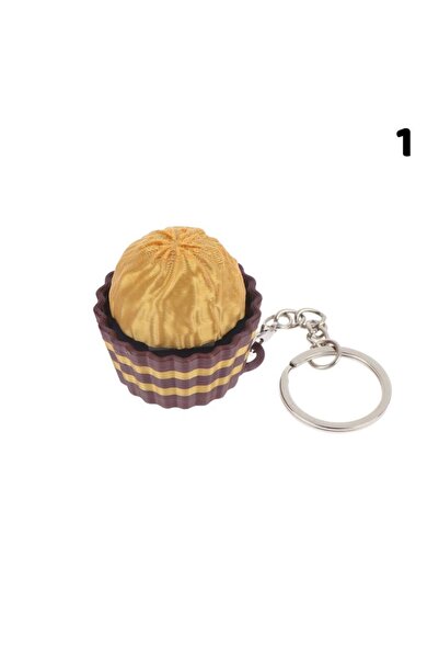 Choice1 N1 SUSU 1PCS 3D Chocolate Keyboard Keychain Fidget Toys Push Stress R...