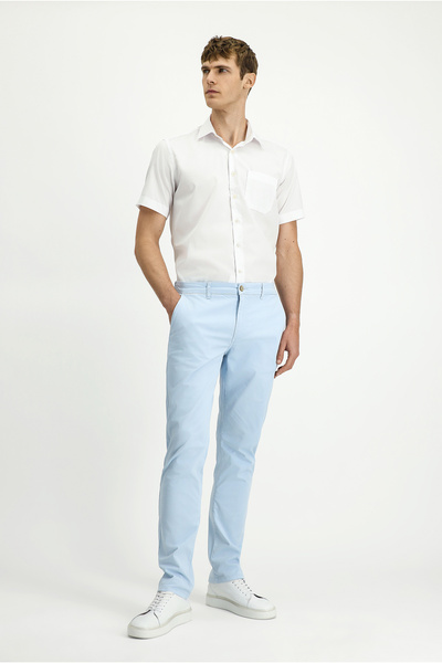 Kiğılı Regular Fit Standard-Schnitt Lycra Canvas / Chino-Hose