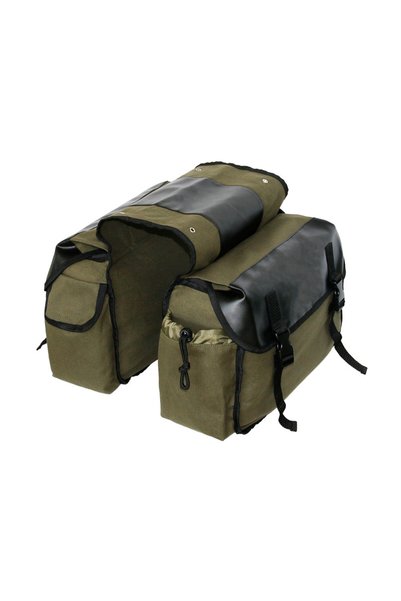 Choice Type 2 Green Waterproof Bicycles Pannier Bag For Rear Rack, Motorcycle...