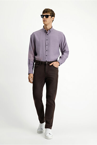 Kiğılı Relaxed Fit Comfortable Cut Lycra Canvas / Chino Pants
