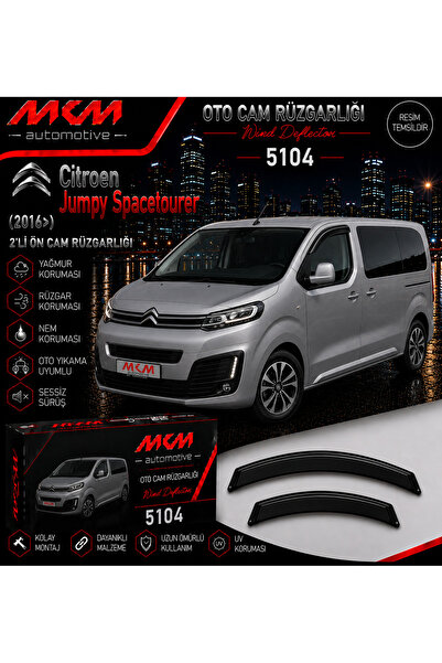 MKM Citroen Jumpy Spacetourer 2016 Model ve Üzeri Ön Mugen Cam Rüzgarlığı
