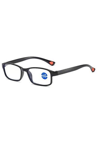 Choice6 +200 black Reading Glasses +1.0~+4.0 Lightweight Anti-Blue Light Eyewear