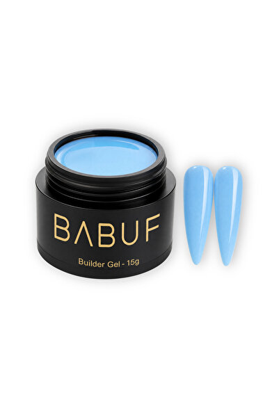 BABUF Gel de construcție autonivelant Baby Blue BG16, bleu pastel, 15g