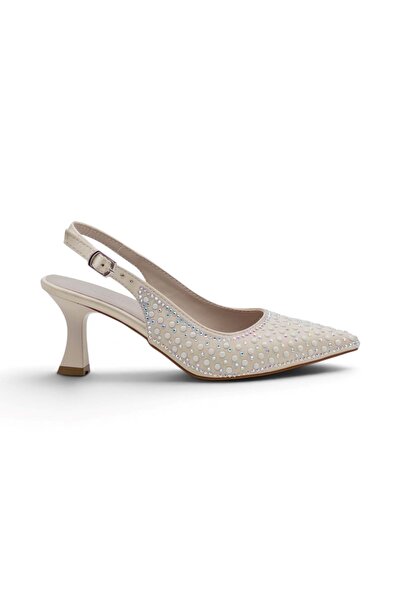 Berk A100 Women's Evening Dress Shoes with Pearl Stones