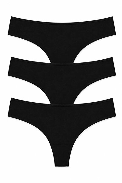 Ka Art Gallery 3-Pack Brazilian String. Premium Cotton Basic Normal Waist Pan...