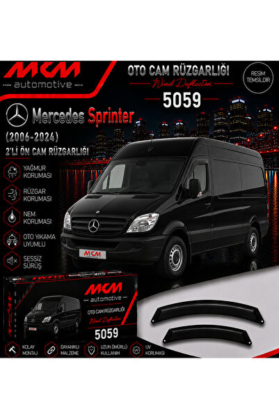 MKM Mercedes Sprinter Ön Mugen Cam Rüzgarlığı 2006-2024