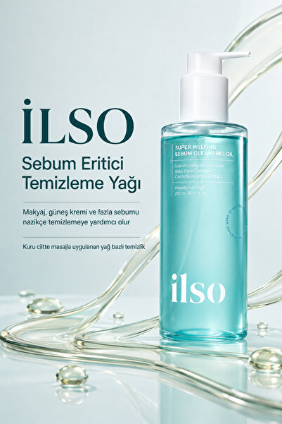 İlso Sebum & Gözenek Temizleyici Yağ Bazlı Temizleyici