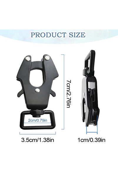 Choice 20mm Dog Leash Clasp Dog Leash Collar Linking Swivel Frog Clip Quick R...