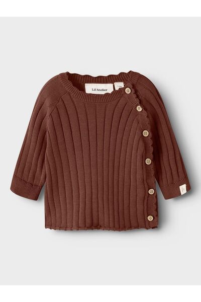 Lil' Atelier Baby Pletený kardigan