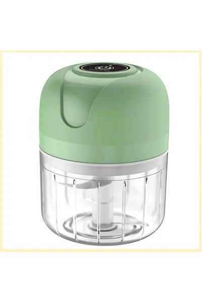 Choice green 250ml Garlic Masher Crusher Electric Kitchen Food Chopper USB Po...