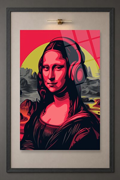 HMDS CONCEPT Mona Liza, Pop Art, Slikanje na staklu 244