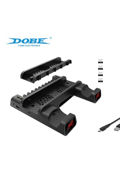 Choice black Multi-functional Cooling Station TP4-19076 for PS4 Slim/Pro/PS4 ...