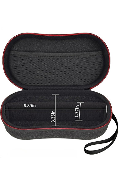 Choice black Double Sunglasses Case Organizer, Dual Eyeglass Travel Box with ...