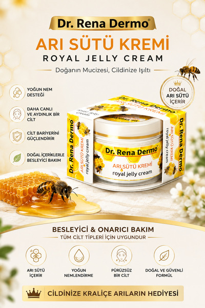 Dr. Rena Dermo Arı Sütü Kremi 100 ml