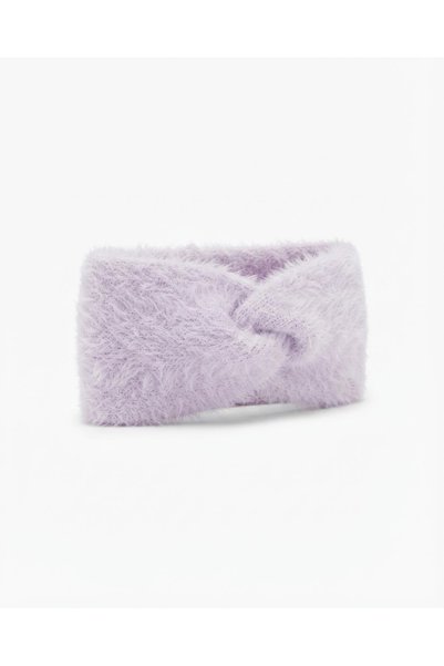 Fonem Women's Elvin Bandana Fo 1133 Lilac - 67% Polyamide Blend, Versatile Use, Soft Texture, and Stylish Women's Hair Bandana.
