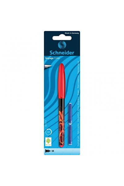 SCHNEIDER Stilou Voyage, peniță Iridium M, rezervă, corp din plastic, blister...