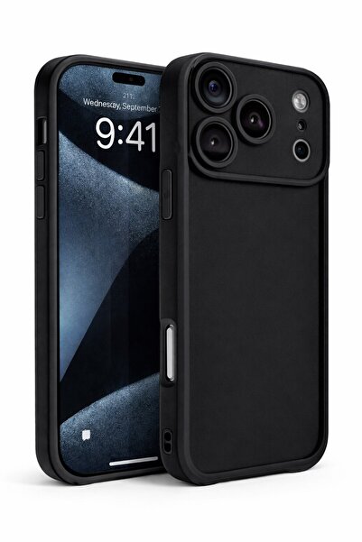 Vissona iPhone 17 Pro Max Kılıf – Kamera Çıkıntılı – Mat Silikon Telefon Kılıfı
