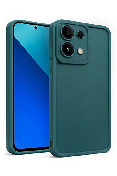 Vissona Xiaomi Redmi Note 13 Kılıf – Kamera Çıkıntılı – Mat Silikon Telefon K...