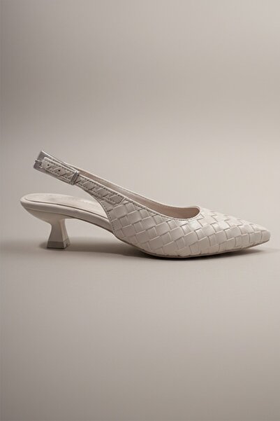 Modayak ΚΡΕΜ ΠΑΠΟΥΤΣΙΑ ΜΕ ΚΟΝΤΟ ΤΑΚΟΥΝΙ ΑΠΟ ΔΕΡΜΑ ΑΙΓΙΛΗΣ