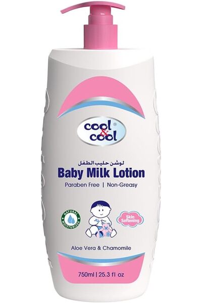 COOL & COOL لوشن حليب الأطفال 750 مل