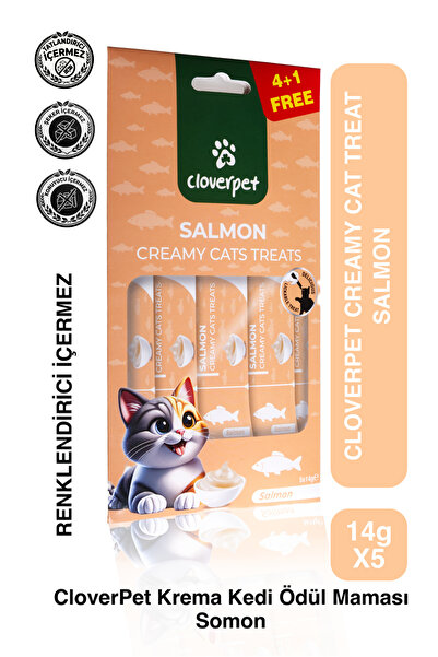 CLOVERPET GROSS Cloverpet Creamy Cat Treat Krema Kedi Ödül Maması Somon