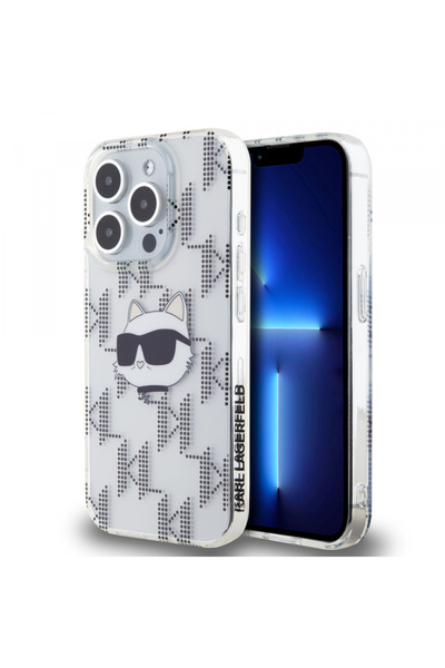 Stef's Cat Husă pentru Apple iPhone 15 Pro, Karl Lagerfeld, IML Electroplated...