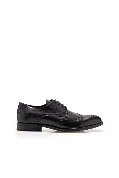 UrbanShoes Pantofi eleganţi bărbaţi din piele naturală, Leofex - 655 Negru Box