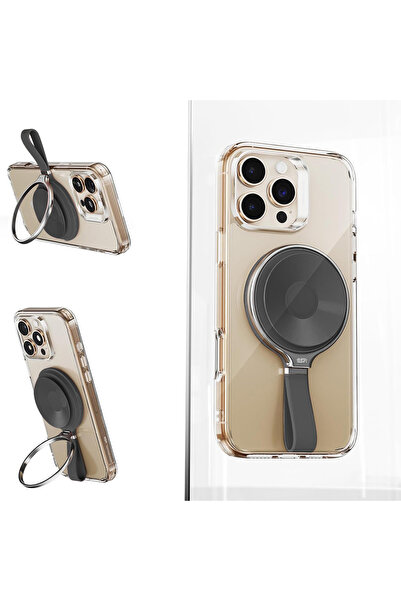 ESR Suport telefon cu ventuză HaloLock (2K6500301) - Suport telefon pentru og...