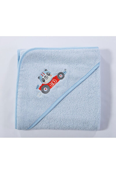 Nef Nef Homeware Πετσέτα με κουκούλα Bamb Super boy 75x75 nef-nef Είδη σπιτιο...