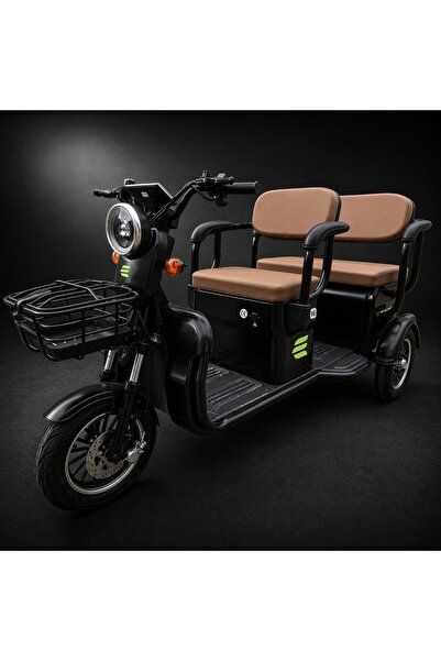 SOHO Triciclu Electric V6, Saige, Fara Permis, cu Doua Locuri, Motor 1800W, B...