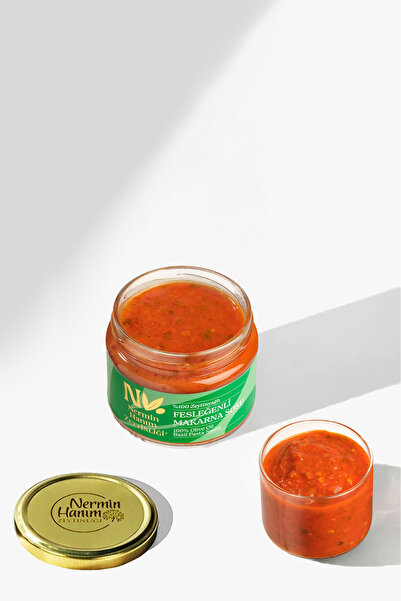 Nermin Hanım Zeytinliği %100 Zeytinyağlı Fesleğenli Makarna Sosu (275gr)