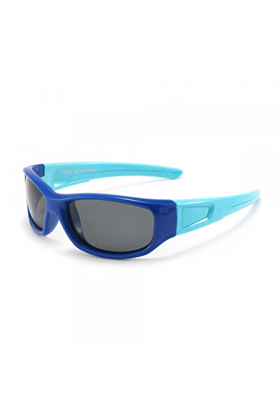 Techsuit Ochelari De Soare Sport Copii 800-C28, Polarizati, Albastri Bleu