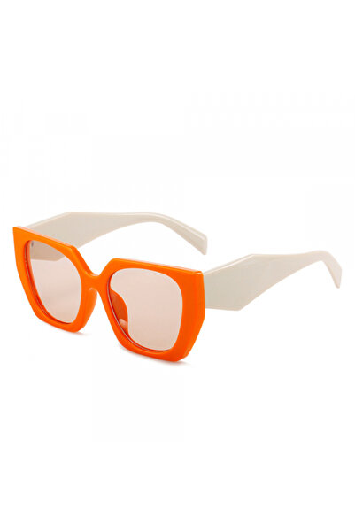 Techsuit Women's Sunglasses 3967, Orange Beige