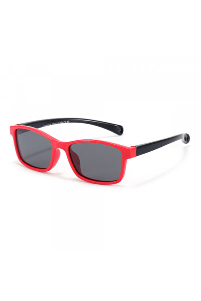 Techsuit Ochelari De Soare Bebelusi 8260-C40, Polarizati, Rosii Negri